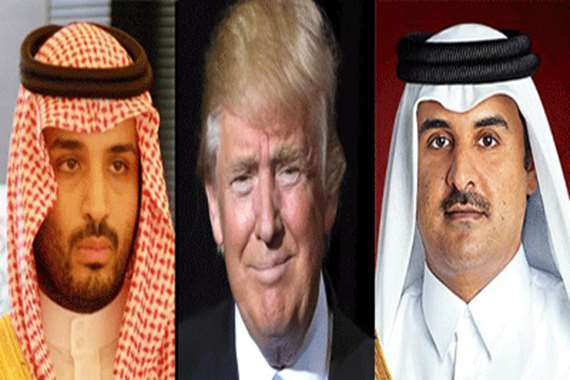 ترامب يلتقي محمد بن سلمان والأمير تميم في الولايات المتحدة بزيارتين منفصلتين