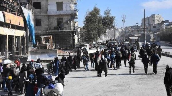 خروج أكثر من 20 ألف مدني.. وعملية التهجير مستمرة في الغوطة الشرقية