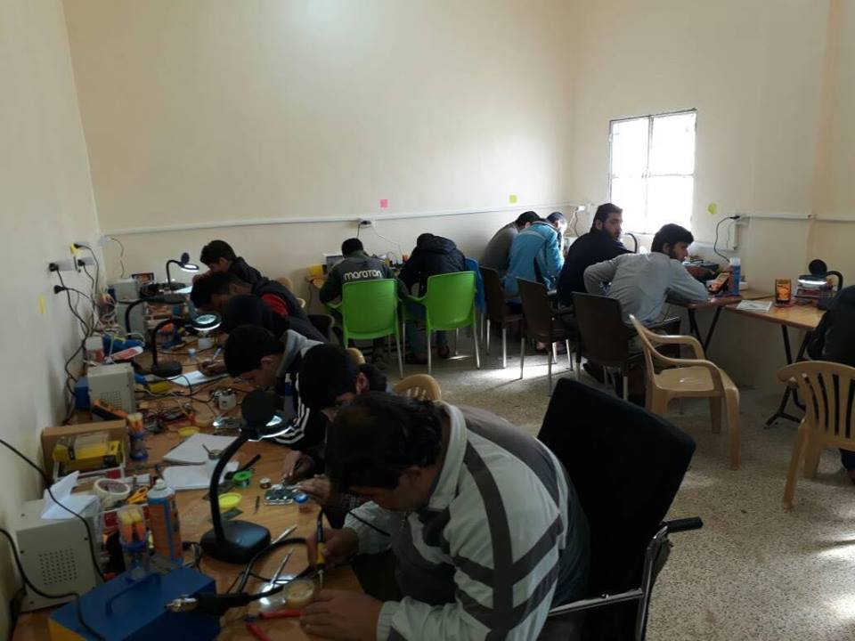 لتأهيل مصابي الحرب .. مركز تدريب مهني في درعا