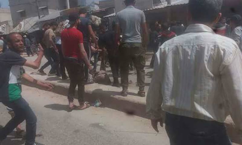 رافضين وجودها في مدينتهم.. مواجهات بين أهالي سرمدا وهيئة تحرير الشام