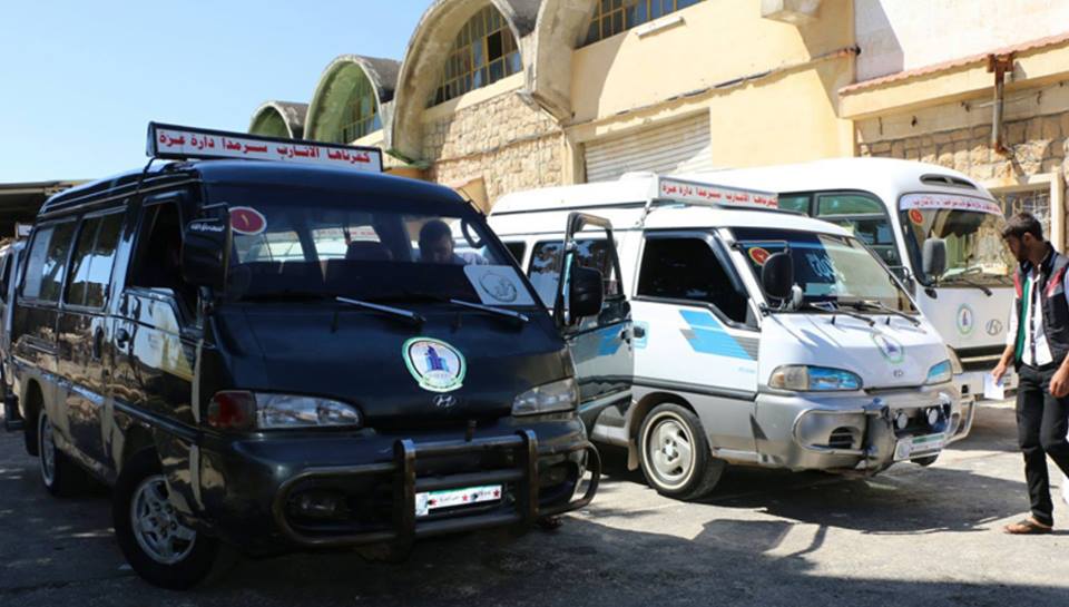 تفعيل مشروع نقل داخلي بهدف ربط أرياف حلب وإدلب