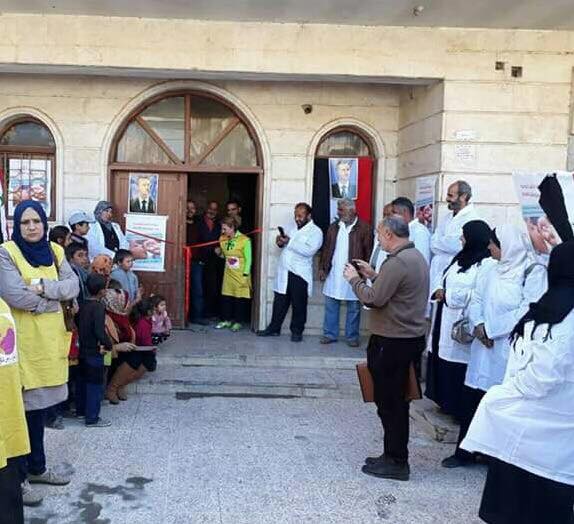 بتمويل إيراني: افتتاح أول مركز طبي في مدينة الميادين بديرالزور