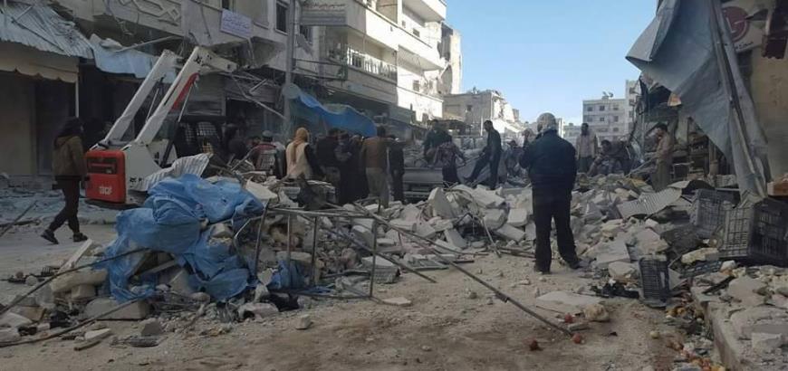 يعد يوم من إقامة نقطة مراقبة جديدة.. قصف للنظام يودي بحياة مدنيين في إدلب