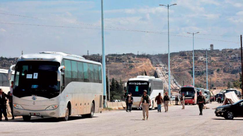 اعتصام لمهجري جنوبي دمشق بعد منع تركيا لهم من دخول مدينة الباب في حلب