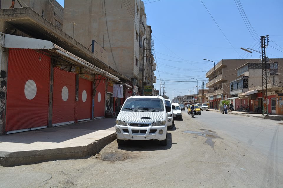 بلدية الإدارة الذاتية بالقامشلي: الجانب الجمالي هدفنا من تغيير ألوان واجهة المحلات