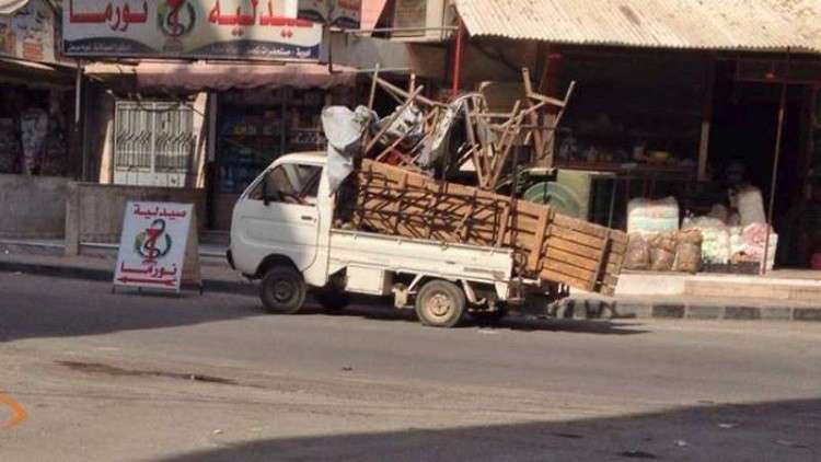 رغم إعلان النظام القبض على بعض العناصر.. آخرون مستمرون بـ “التعفيش”جنوبي دمشق