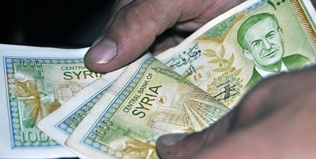 حكومة النظام تحدد سعر الصرف بموازنة عام 2019