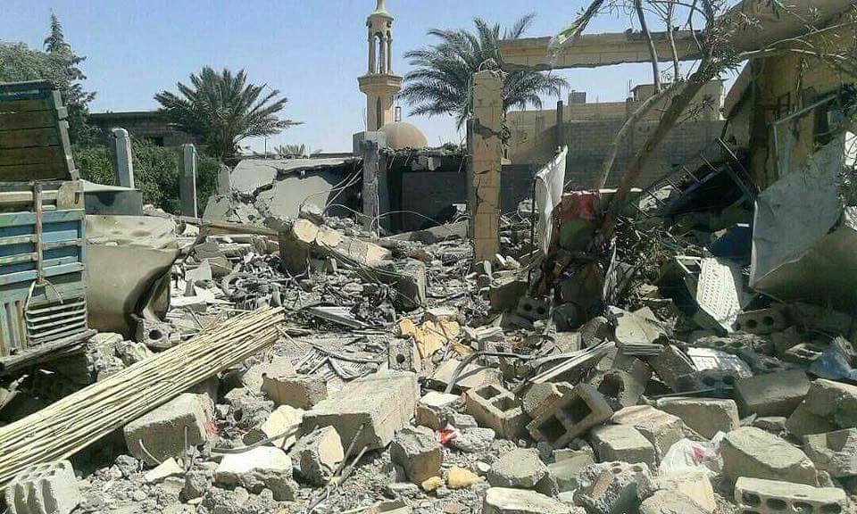 مقتل 4 مدنيين وجرح أكثر من 20 آخرين بغارات للتحالف الدولي على دير الزور