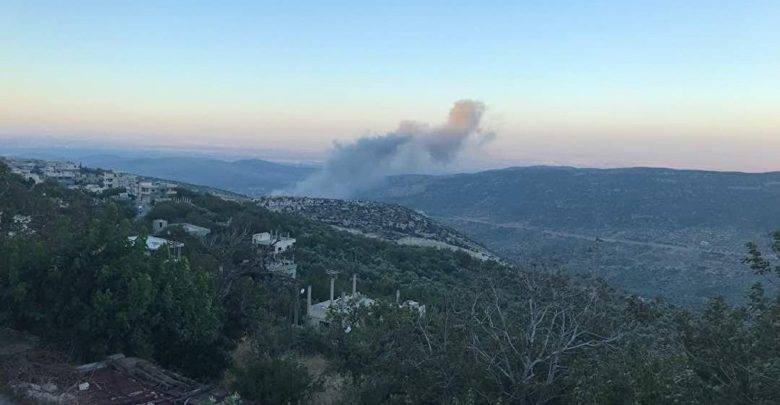 إسرائيل تقصف مجدداً مواقع للنظام في مصياف بريف حماة