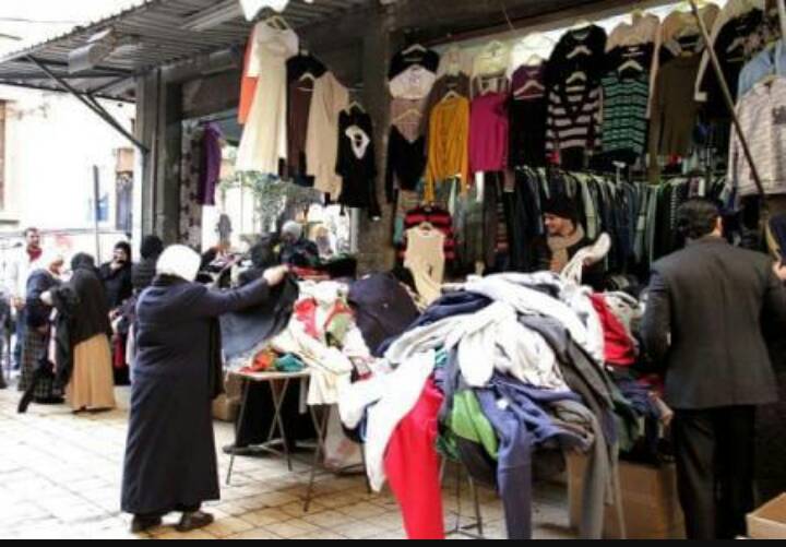 حكومة النظام تتراجع عن قرارها بشأن حظر “البالة”
