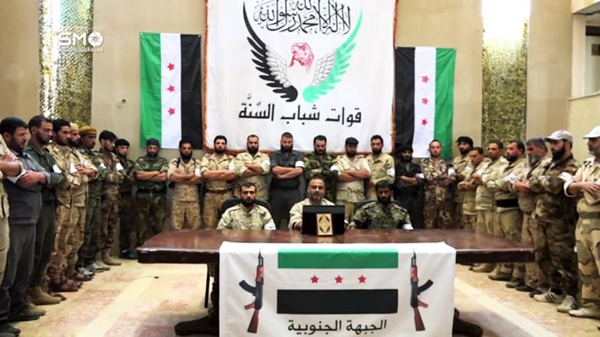 أكبر فصيل معارض في درعا يوافق على المصالحة وتسليم بصرى الشام للنظام