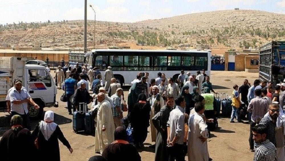 عودة مئات اللاجئين السوريين من الأردن عبر معبر نصيب