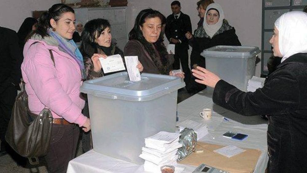مع نزوح نصف الشعب: النظام يجري أول انتخابات للمجالس المحلية منذ بداية الحراك