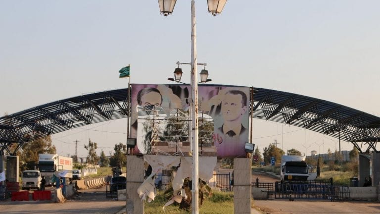 محادثات رسمية لأول مرة بين النظام والأردن لفتح معبر نصيب