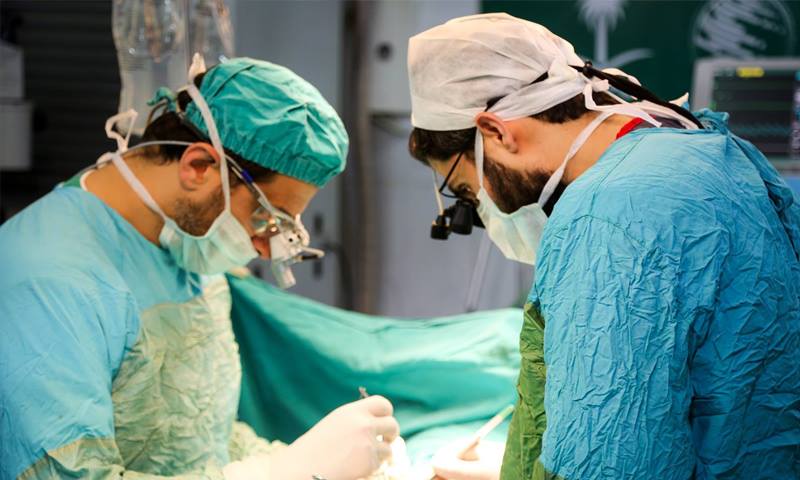 توقف عمل المشفى الجراحي بإدلب بسبب نفاذ المازوت
