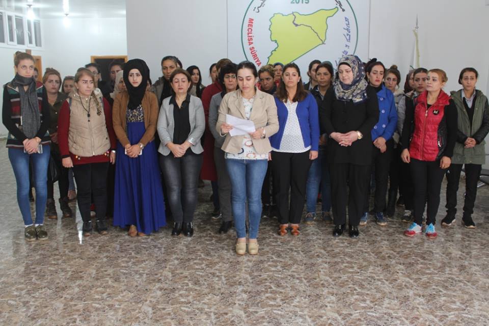 مكتب المرأة في مجلس سوريا الديمقراطية: واقعة قتل رشا بسيس في جرابلس “سياسة ممنهجة ضد النساء”
