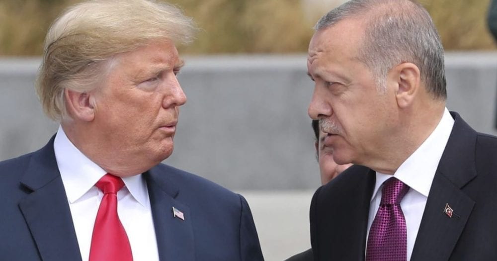 الرئاسة التركية: اتفاق بين إردوغان وترامب على ملء الفراغ بعد الانسحاب الأمريكي
