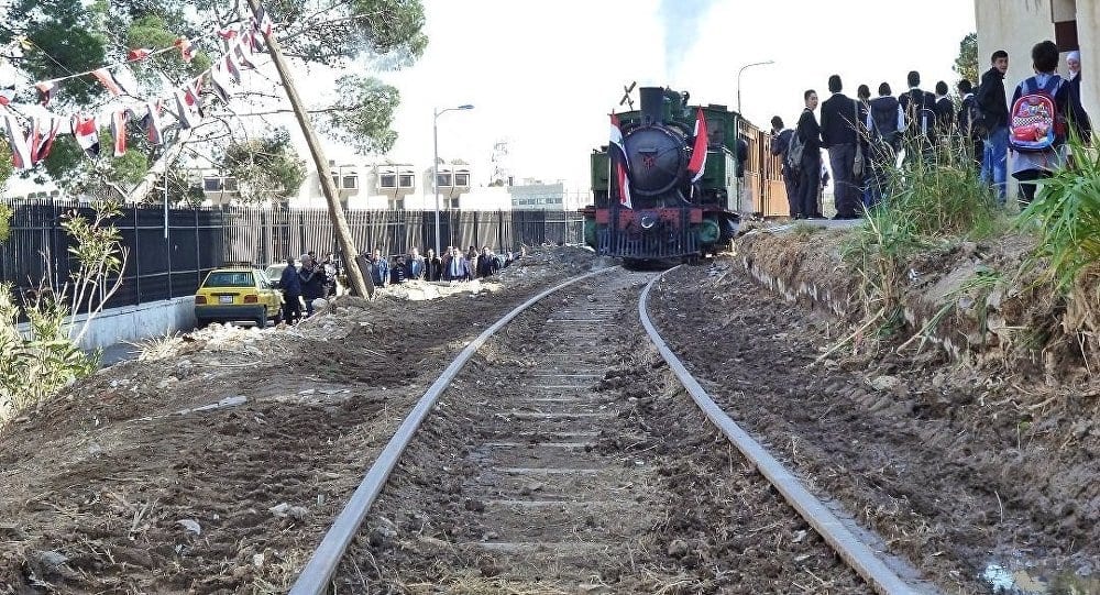 حكومة النظام تضع خطة لربط السكك الحديدية مع إيران