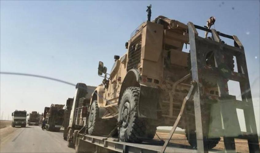 نشطاء: دخول 150 شاحنة للتحالف في زيادة وتيرة الدعم لقسد والإدارة الذاتية