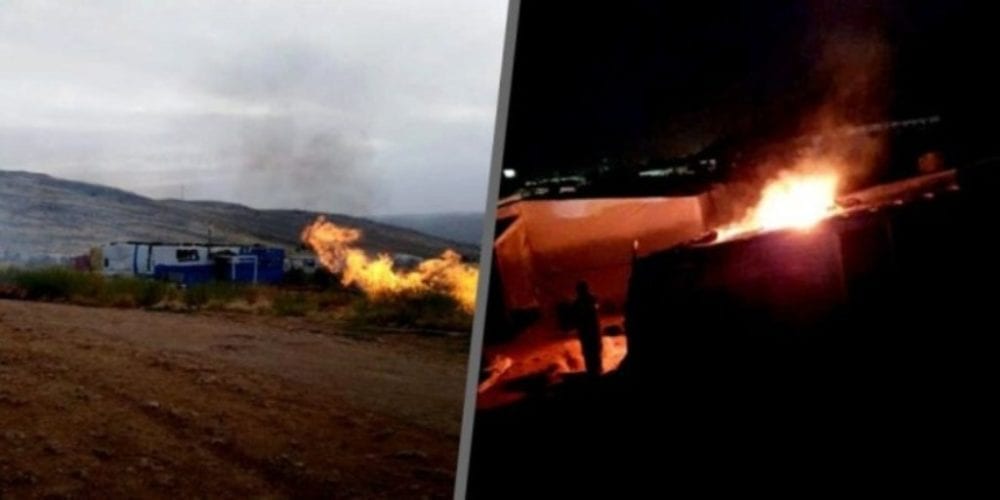 بعد التهديد العلني… خيم اللاجئين السوريين في بعلبك تحرق ليلاً