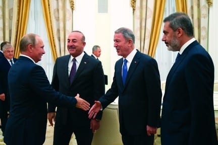 هل عقد لقاء أمني تركي-سوري على شرف زيارة إردوغان لموسكو؟
