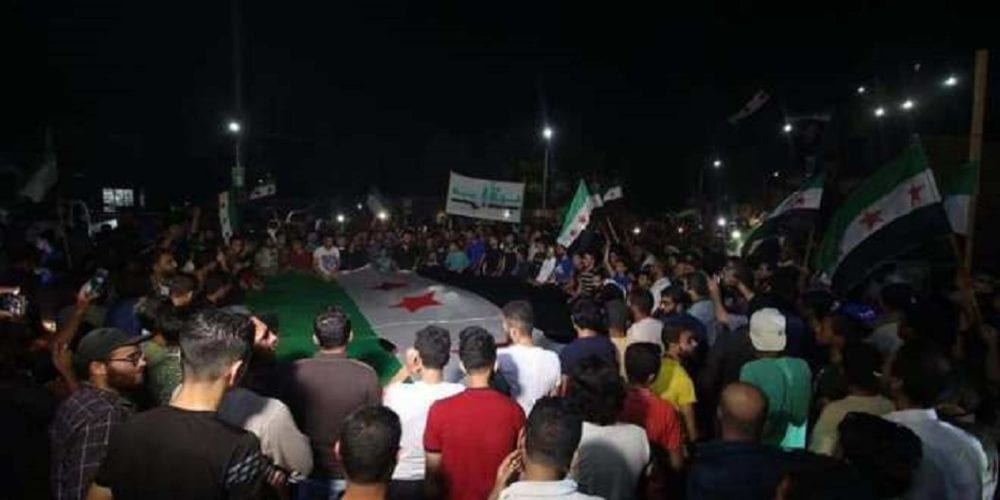 “تحرير الشام” تطلق الرصاص الحي لتفريق تظاهرة ضدها غربي حلب