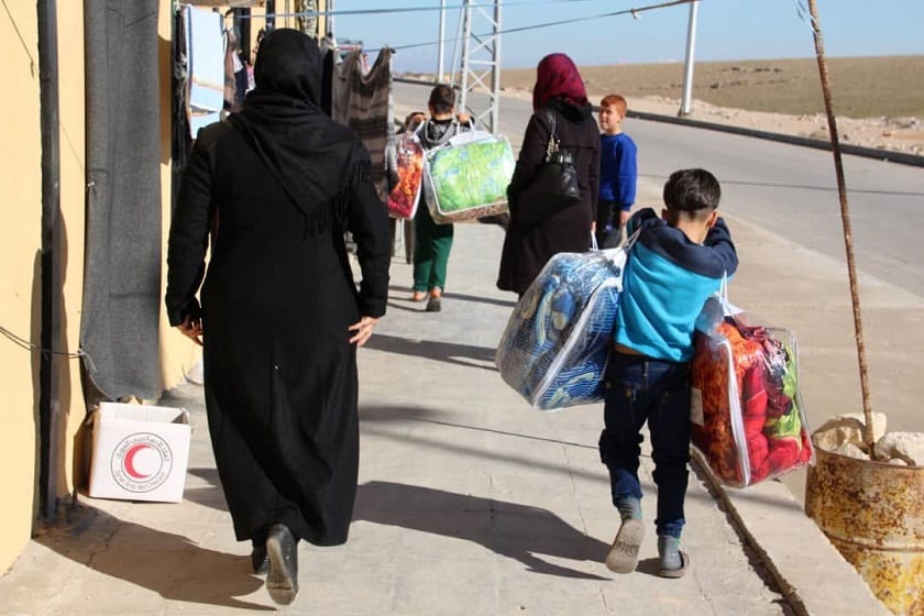 مجلس محلي تابع لحكومة الإنقاذ يجبر المهجرين على دفع بدل النظافة مقابل السلة الغذائية