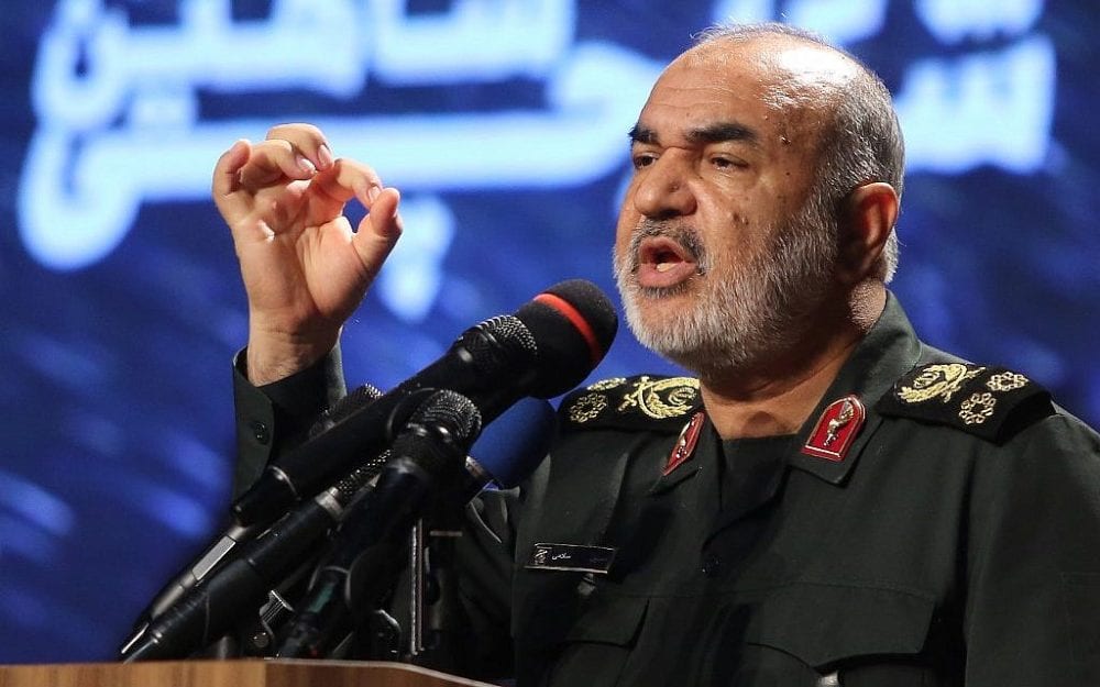 الحرس الثوري الإيراني يهدد بتدمير أمريكا والسعودية وإسرائيل معاً!