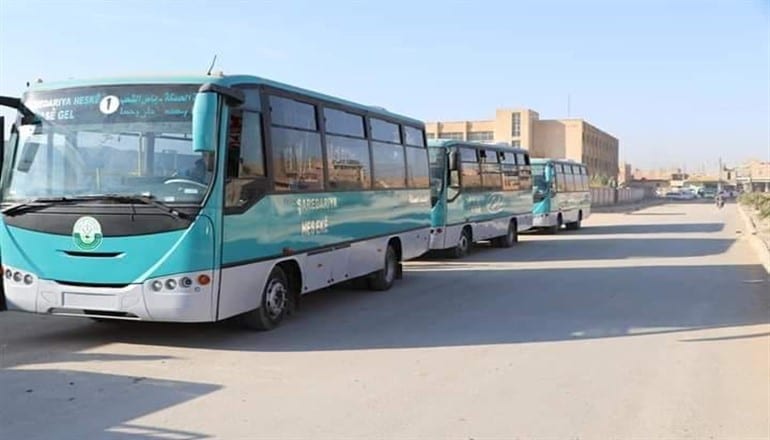 الإدارة الذاتية تنقل تجربة النقل الداخلي إلى مدينة الحسكة