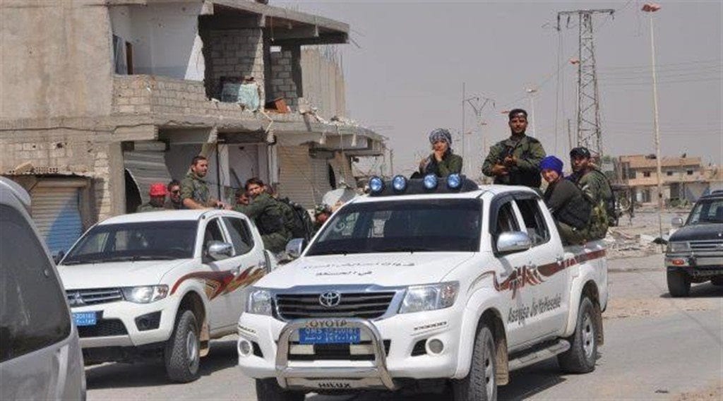 “الأسايش” تعتقل عناصر من القوات النظامية في الرقة