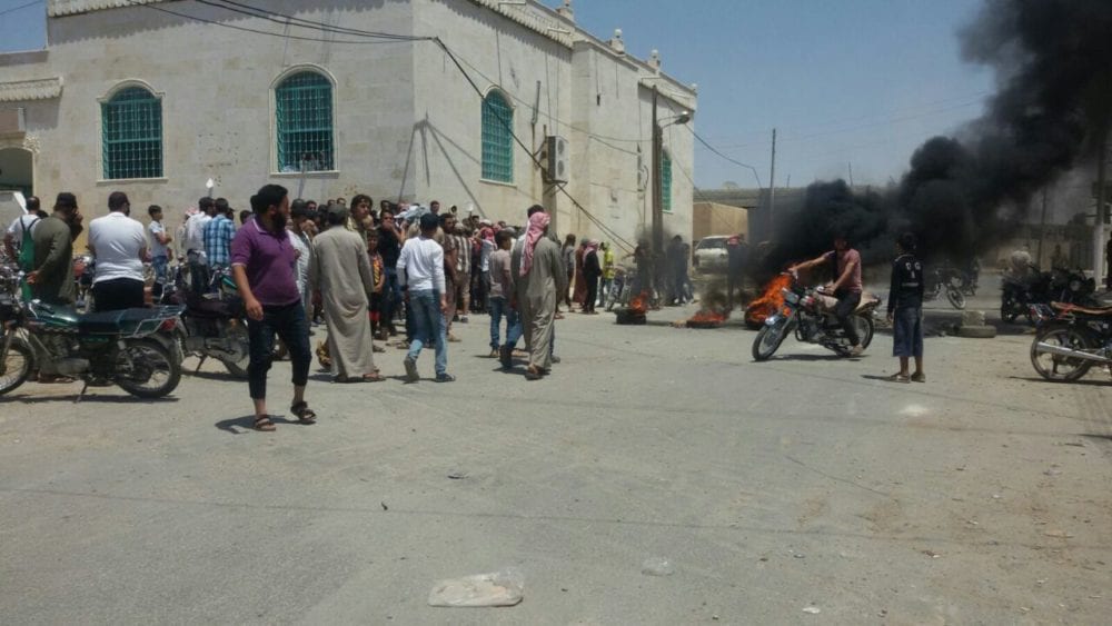 انفجار دراجة مفخخة في مدينة «جرابلس» يخلف خسائر بشرية