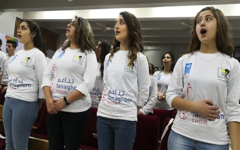 موسيقيات سوريات يخففن آثار الحرب بالغناء الجماعي