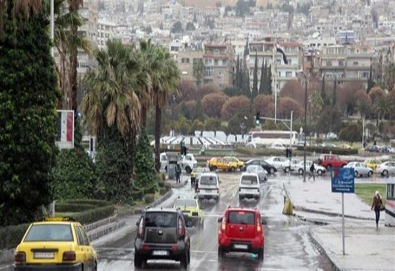 المنخفض الجوي مستمر.. والثلوج تصل إلى ريف دمشق