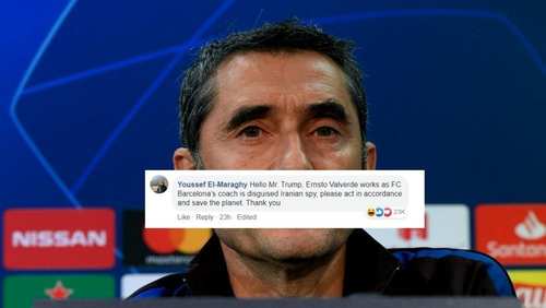 برشلوني لترامب: فالفيردي «جاسوس إيراني»… خذه وريحنا