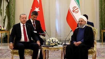 أردوغان لروحاني: “أشعر بالأسى لفقدان الشهيد سليماني”