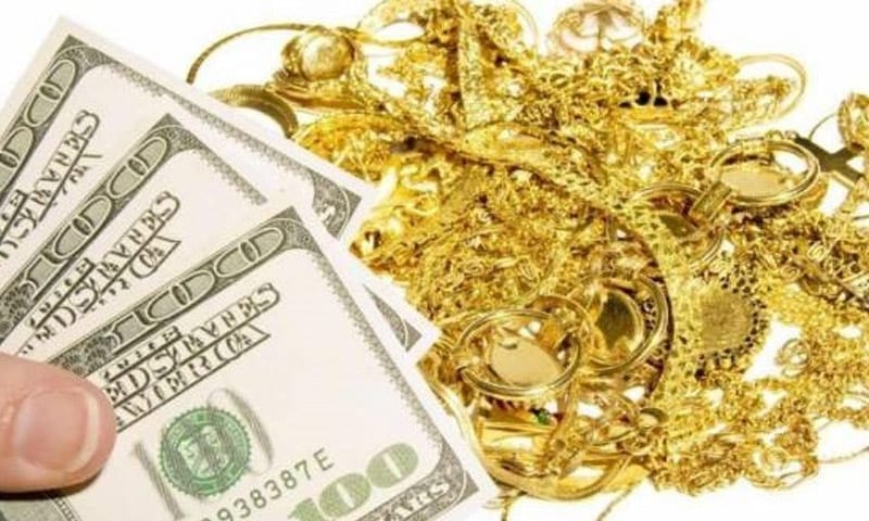 جمعية الصاغة: هبوط في أسعار الذهب وارتفاع في دولاره