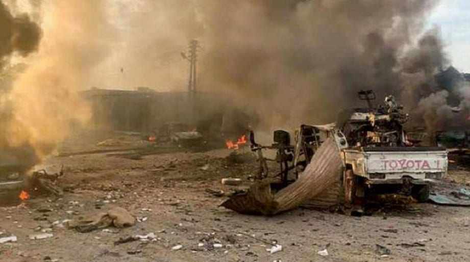 انفجار سيارة مفخخة جنوبي “رأس العين”