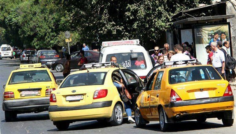قريباً… رفع أجور سيارات “التكسي” في دمشق