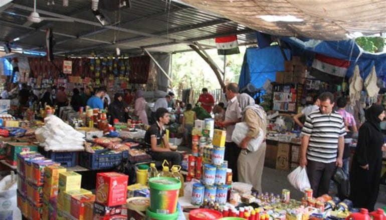 حلب… تجار يحتكرون سلعاً أساسية بانتظار مكاسب صرف الدولار