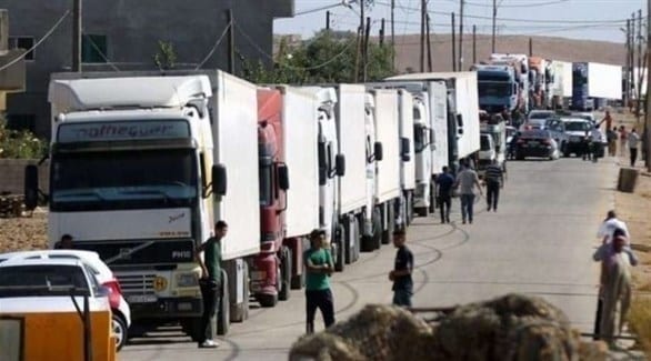 الشاحنات العالقة عند الحدود الأردنية خسرت نحو 7 ملايين دولار