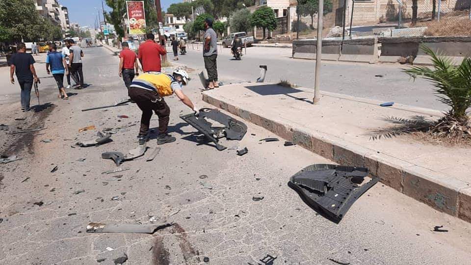 مقتل شخص وإصابة آخر بانفجار عبوة ناسفة وسط مدينة “عفرين” 