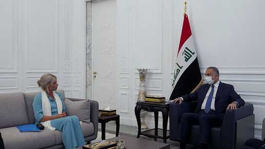 «لإنجاح الانتخابات المُبكّرة».. “الكاظمي” يبحَث تعزيز التعاون مع الأُمَم المتَّحدَة