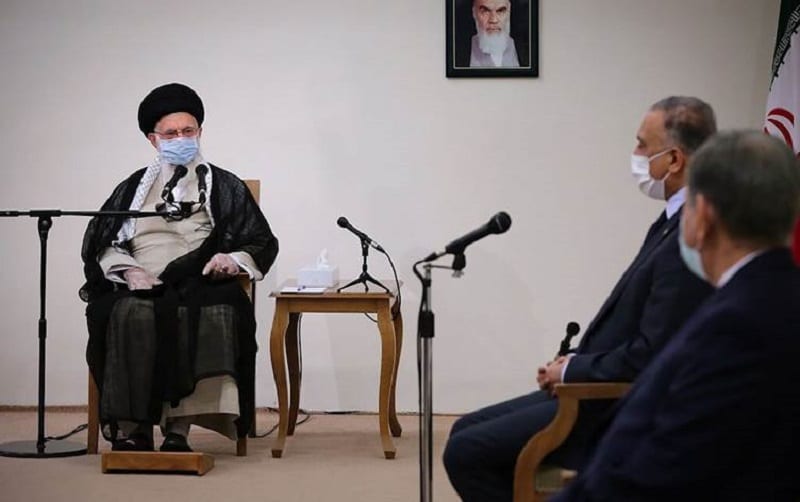 «الكاظمي يخضع لخامنئي».. اتفاقات عراقية جديدة مع إيران بمجال الطاقة