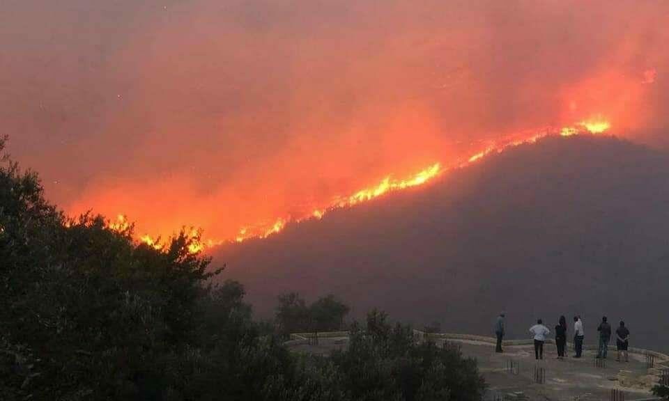 وفاة شخصين واختناق نحو 20 آخرين بسبب الحرائق المندلعة في الساحل السوري