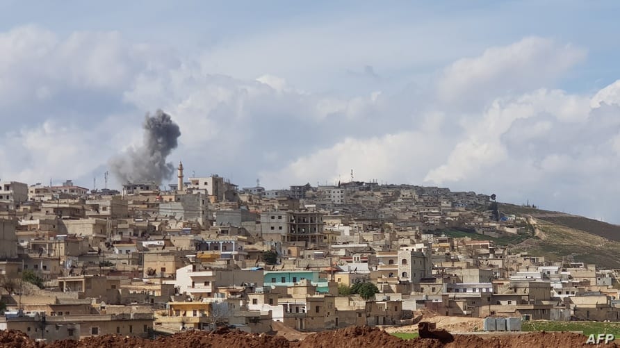 فيديو- قصفٌ تركي على قرى بريف “حلب” الشمالي يوقع خسائر بممتلكات المدنيين