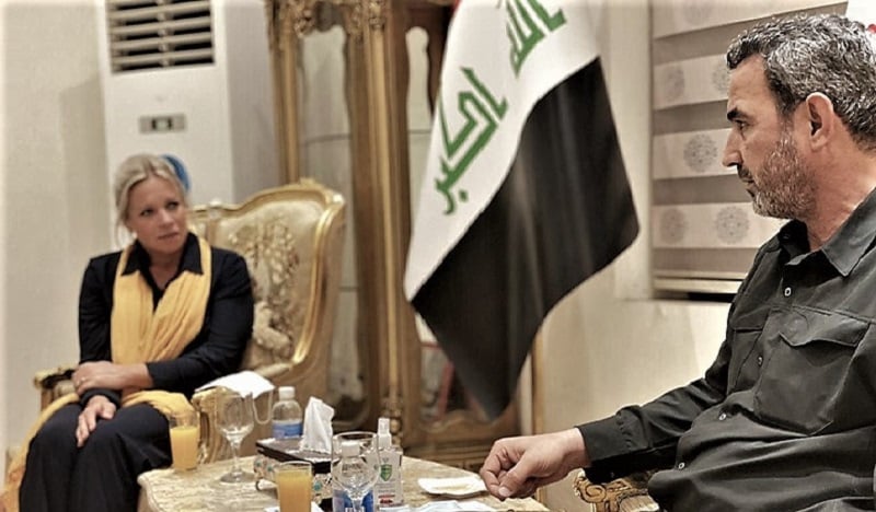 التفاصيل الكاملة لاجتماع “بلاسخارت وأبو فدك”.. والمتظاهرون ينتقدون ممثلة الأمم المتحدة
