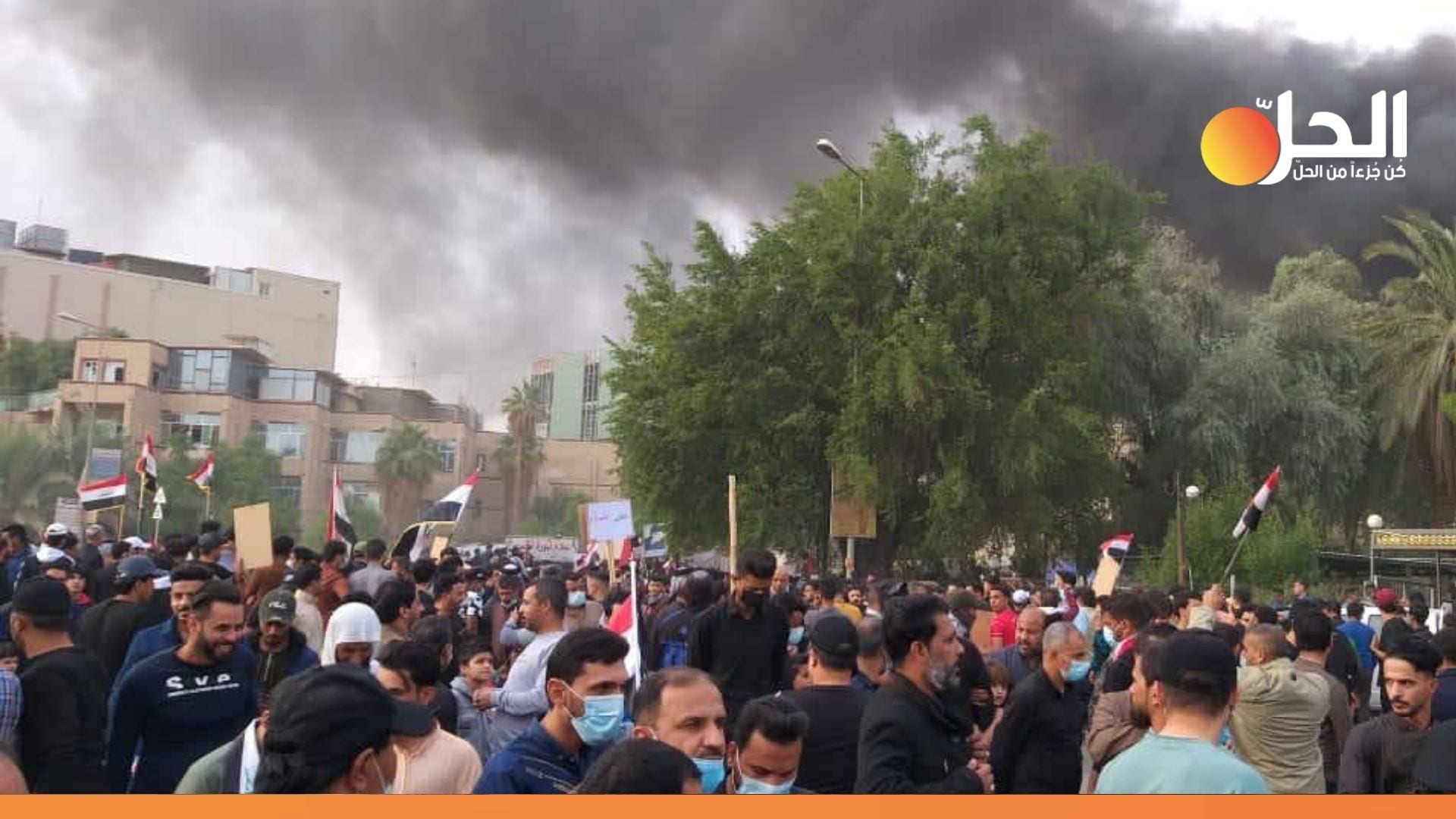 مصادمات بين أتباع “الصدر” والمتظاهرين في الناصرية