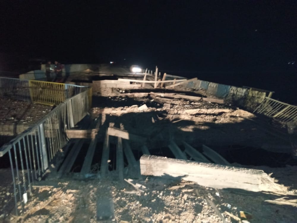 تفجير يقطع طريق M4 الدولي في محافظة إدلب
