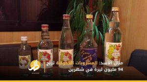 منال الأسد: المشروبات الكحولية تربح 94 مليون ليرة في شهرين