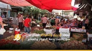أسعار الخضار والفواكه شمال شرقي سوريا تحت رحمة الدولار والمعابر
